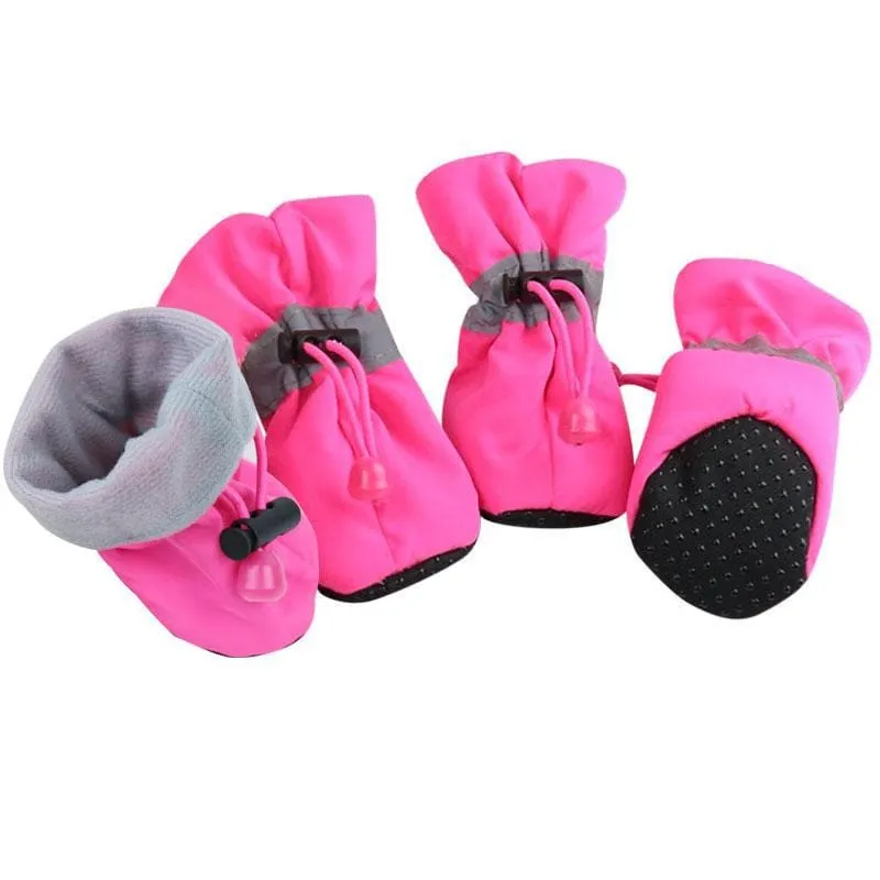 4pcs Antiskid Shoes Waterproof