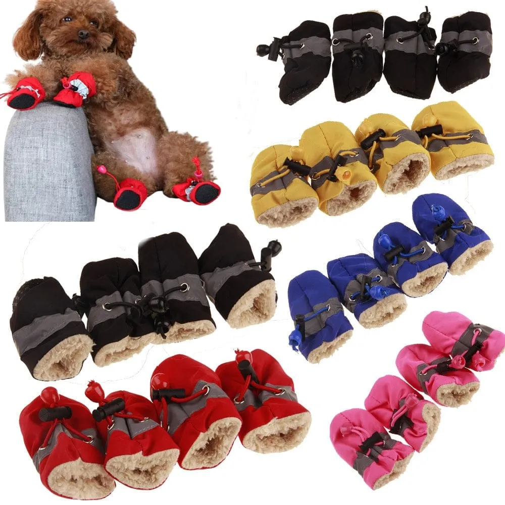 4pcs Antiskid Shoes Waterproof