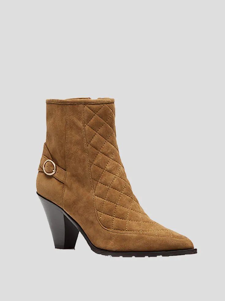 70mm Drive Quilted Ankle Boots