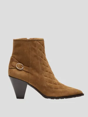 70mm Drive Quilted Ankle Boots
