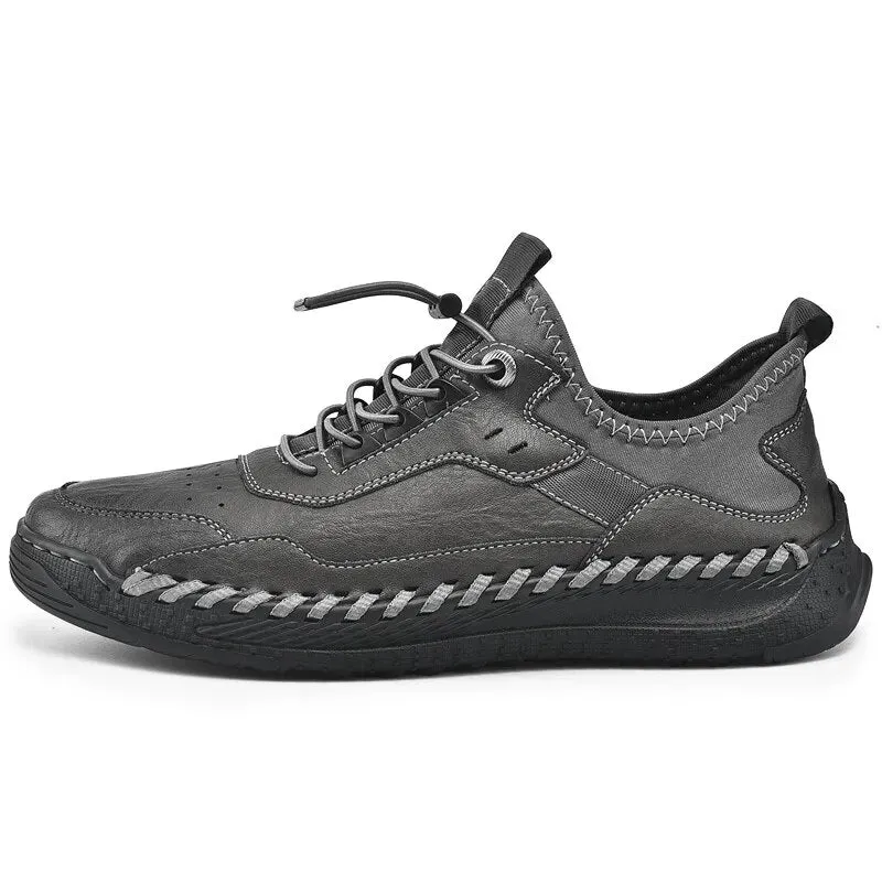 ACE GENUINE LEATHER LOW TOP SNEAKERS