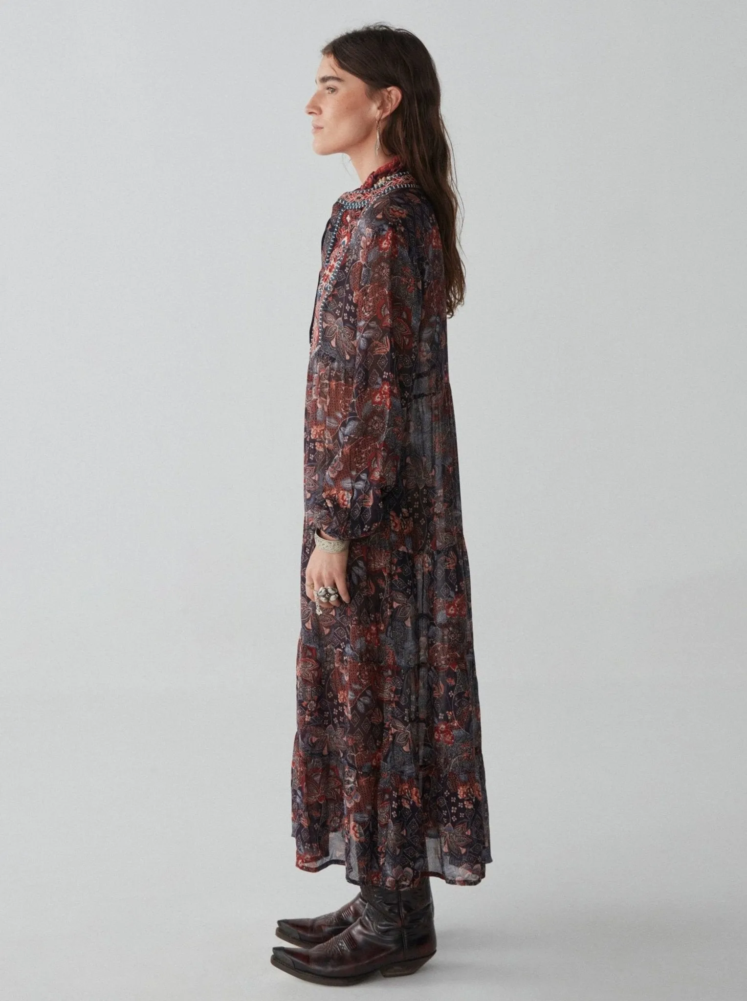 Adriana Dress - Jawaian Sunset