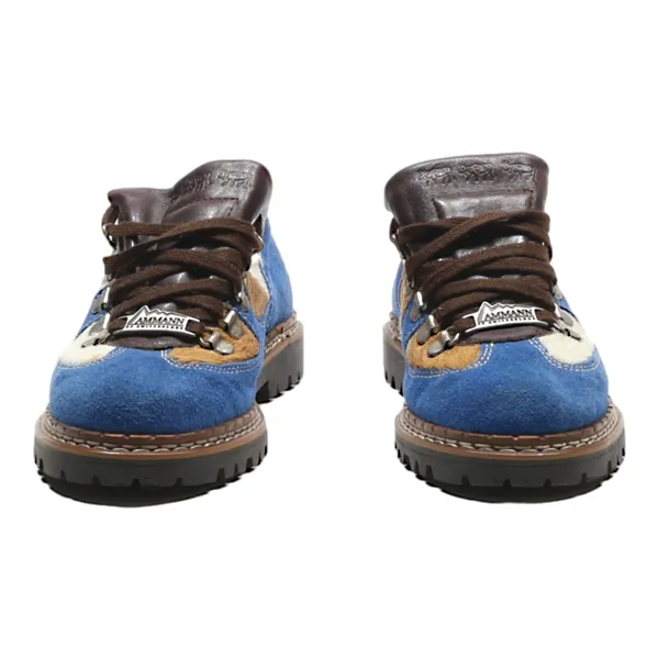 AMMANN Chukka Boots Blue Suede Womens UK 3