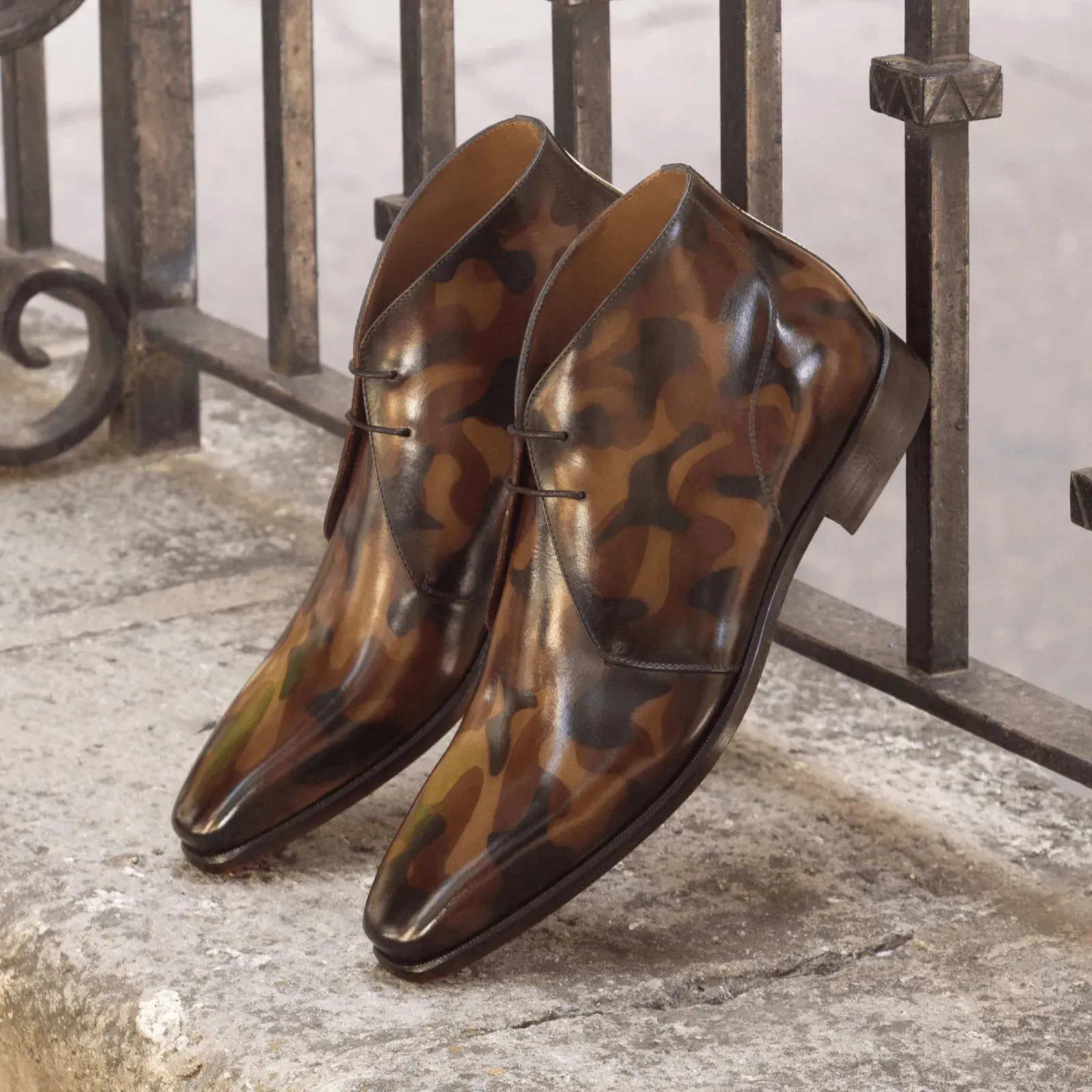 Battle Patina Chukkas