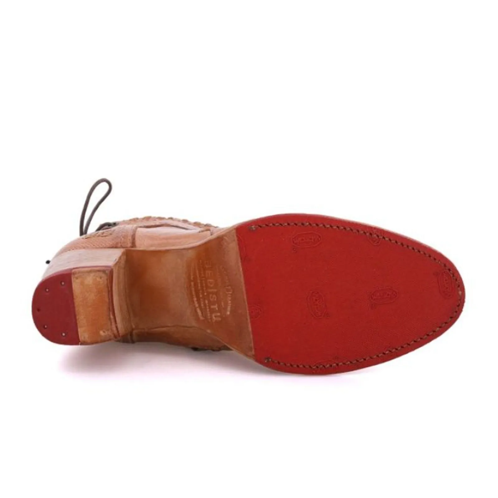 Bed Stu Bia Ankle Boot (Women) - Tan Dip Dye