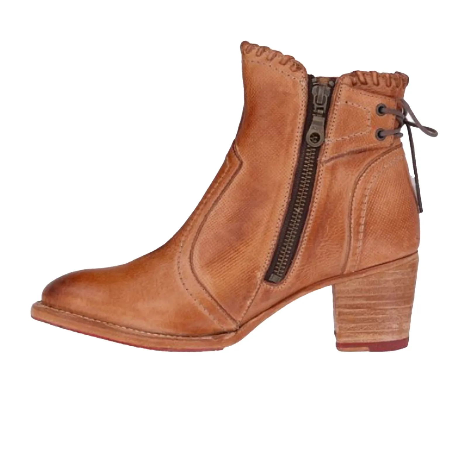 Bed Stu Bia Ankle Boot (Women) - Tan Dip Dye