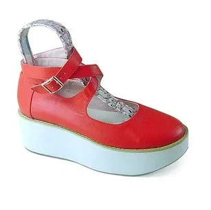 (BFM)Antaina~Punk Lolita High Platforms Shoes Lolita Ankle Strap Shoes