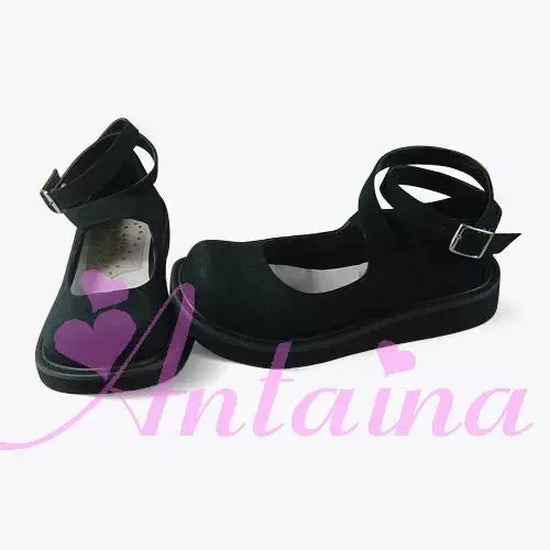 (BFM)Antaina~Punk Lolita High Platforms Shoes Lolita Ankle Strap Shoes