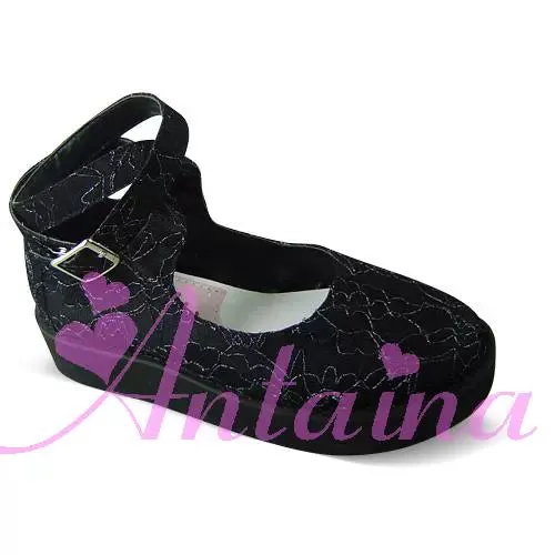(BFM)Antaina~Punk Lolita High Platforms Shoes Lolita Ankle Strap Shoes