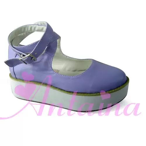 (BFM)Antaina~Punk Lolita High Platforms Shoes Lolita Ankle Strap Shoes