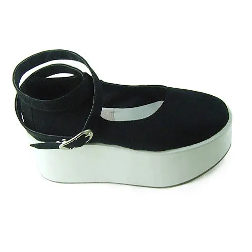 (BFM)Antaina~Punk Lolita High Platforms Shoes Lolita Ankle Strap Shoes