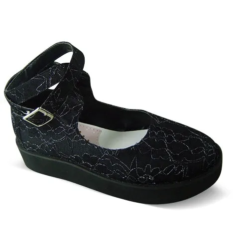 (BFM)Antaina~Punk Lolita High Platforms Shoes Lolita Ankle Strap Shoes