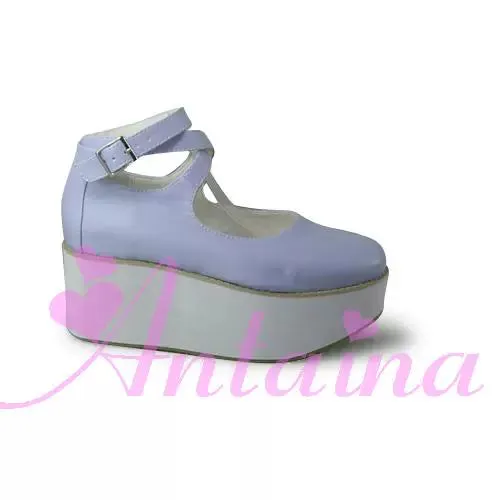 (BFM)Antaina~Punk Lolita High Platforms Shoes Lolita Ankle Strap Shoes