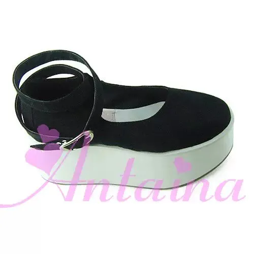 (BFM)Antaina~Punk Lolita High Platforms Shoes Lolita Ankle Strap Shoes