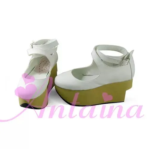(BFM)Antaina~Punk Lolita High Platforms Shoes Lolita Ankle Strap Shoes