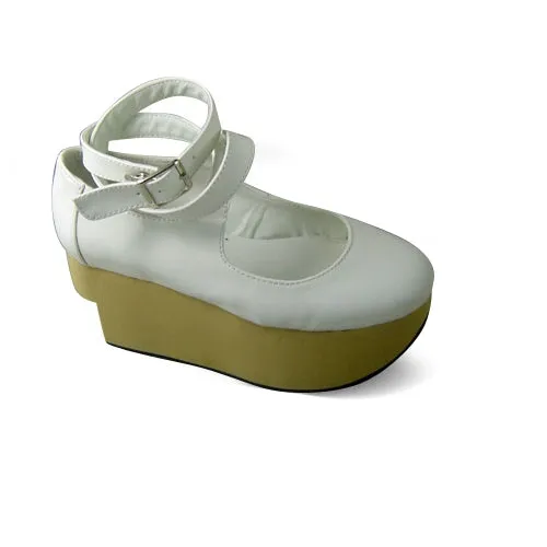 (BFM)Antaina~Punk Lolita High Platforms Shoes Lolita Ankle Strap Shoes