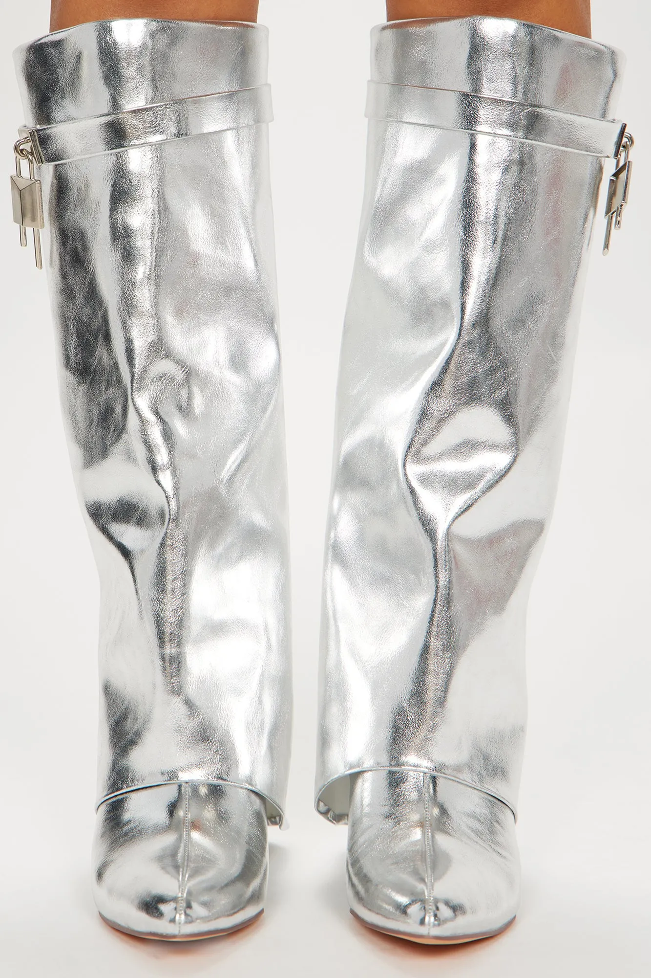 Big City Dreams Boots - Silver