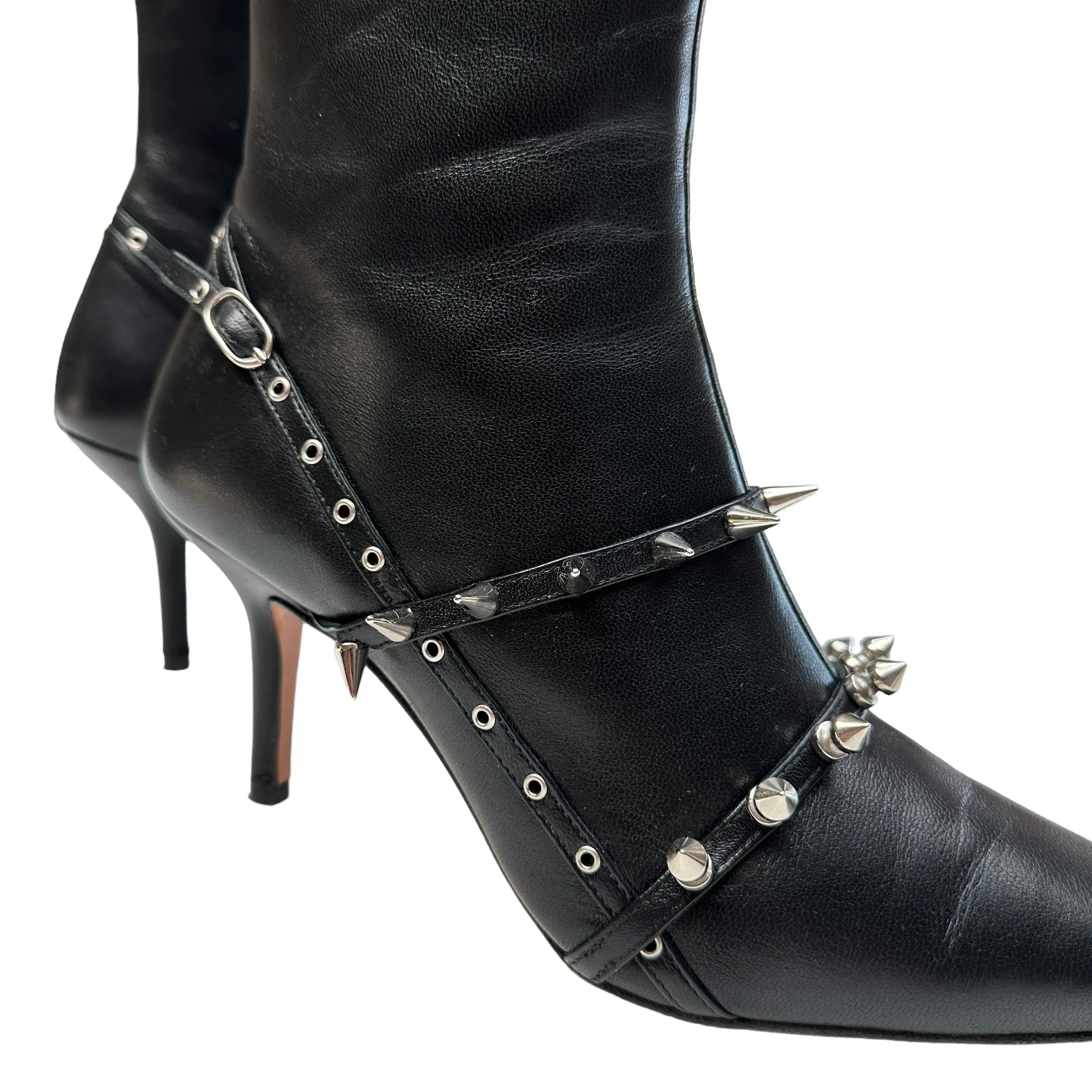 Black Boots with Spikes - 8
