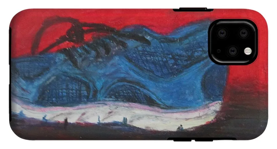 Blue Shoe - Phone Case
