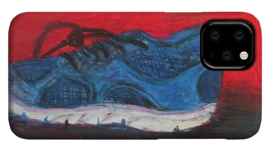 Blue Shoe - Phone Case
