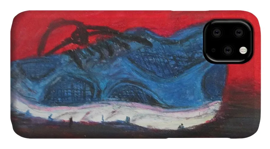 Blue Shoe - Phone Case