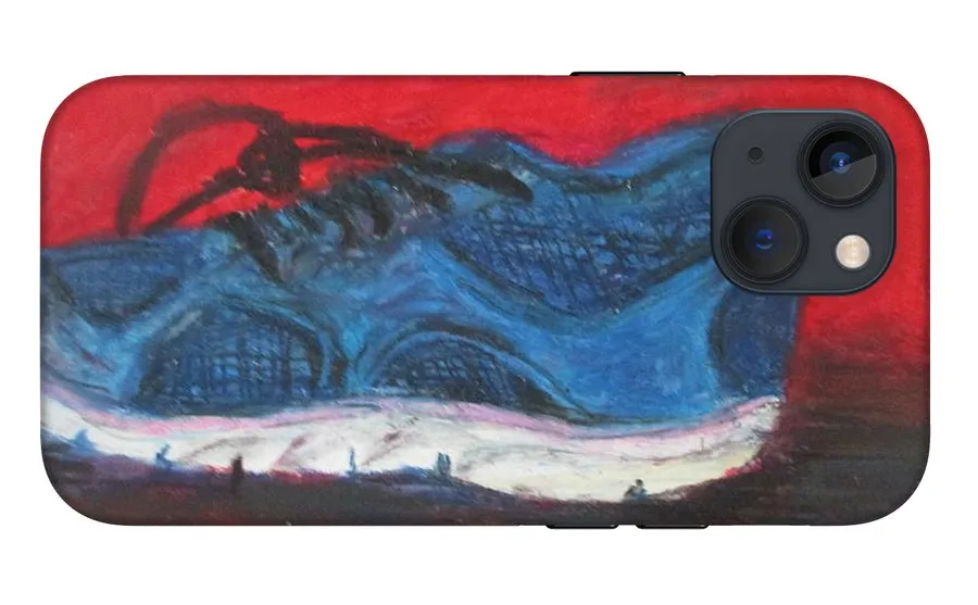 Blue Shoe - Phone Case