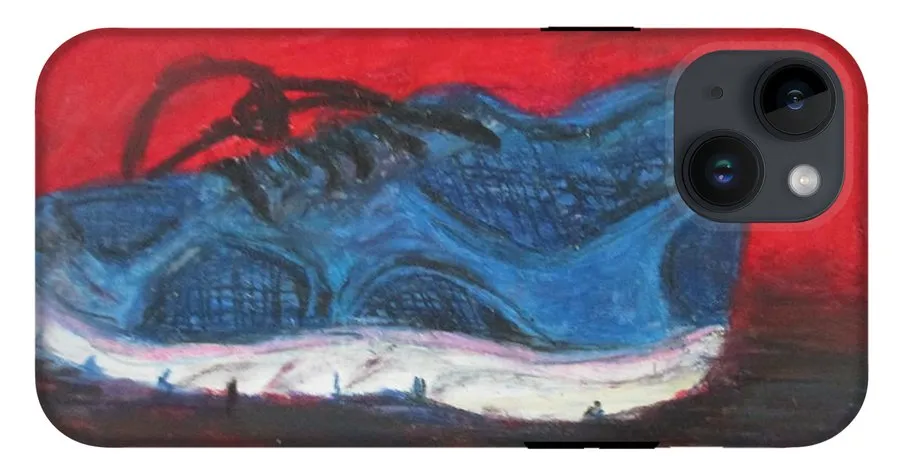 Blue Shoe - Phone Case