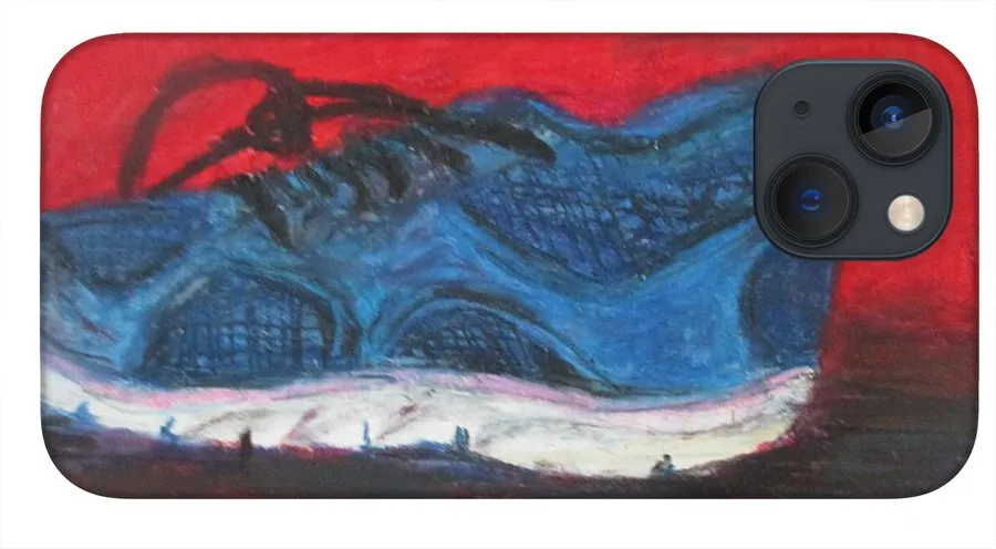 Blue Shoe - Phone Case