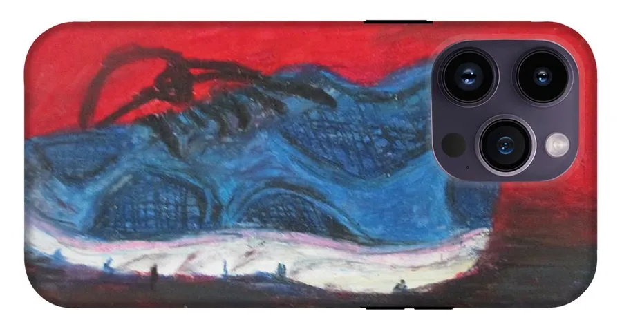 Blue Shoe - Phone Case