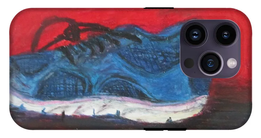 Blue Shoe - Phone Case