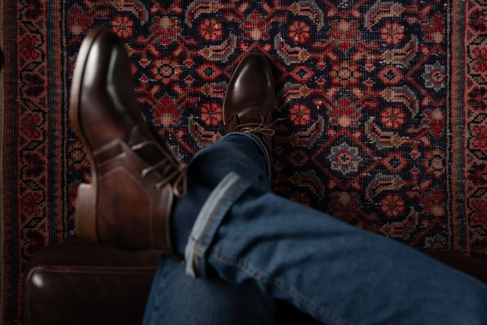 Bosphorus Leather Chukka Boots - Gulf 202
