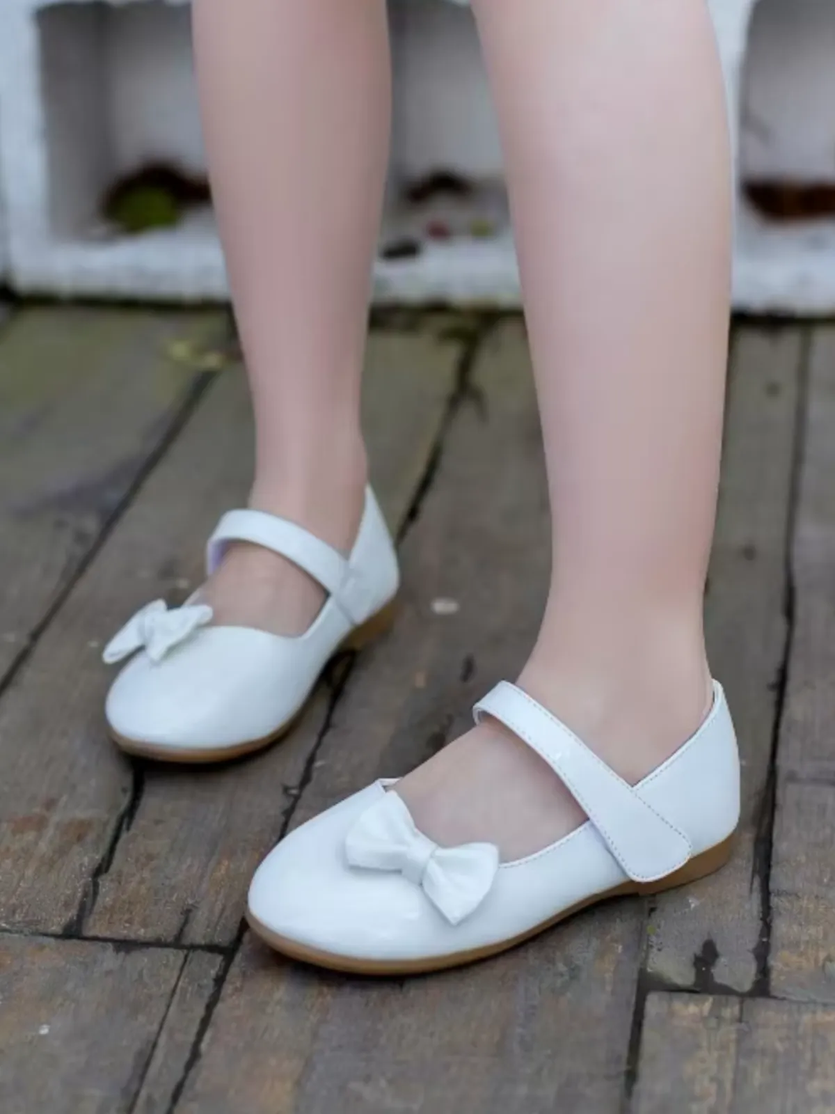 Bow-Knot Princess Leather Shoes
