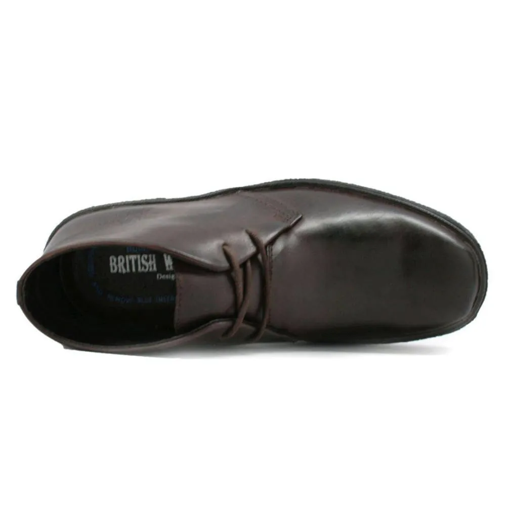 British Walkers Playboy Classic Men's Leather Ankle Boots