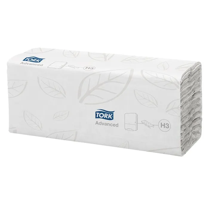 C Fold Hand Towels 2 Ply White | Tork Advanced C Fold White Hand Towels - 2560 Sheets (20 x 128)