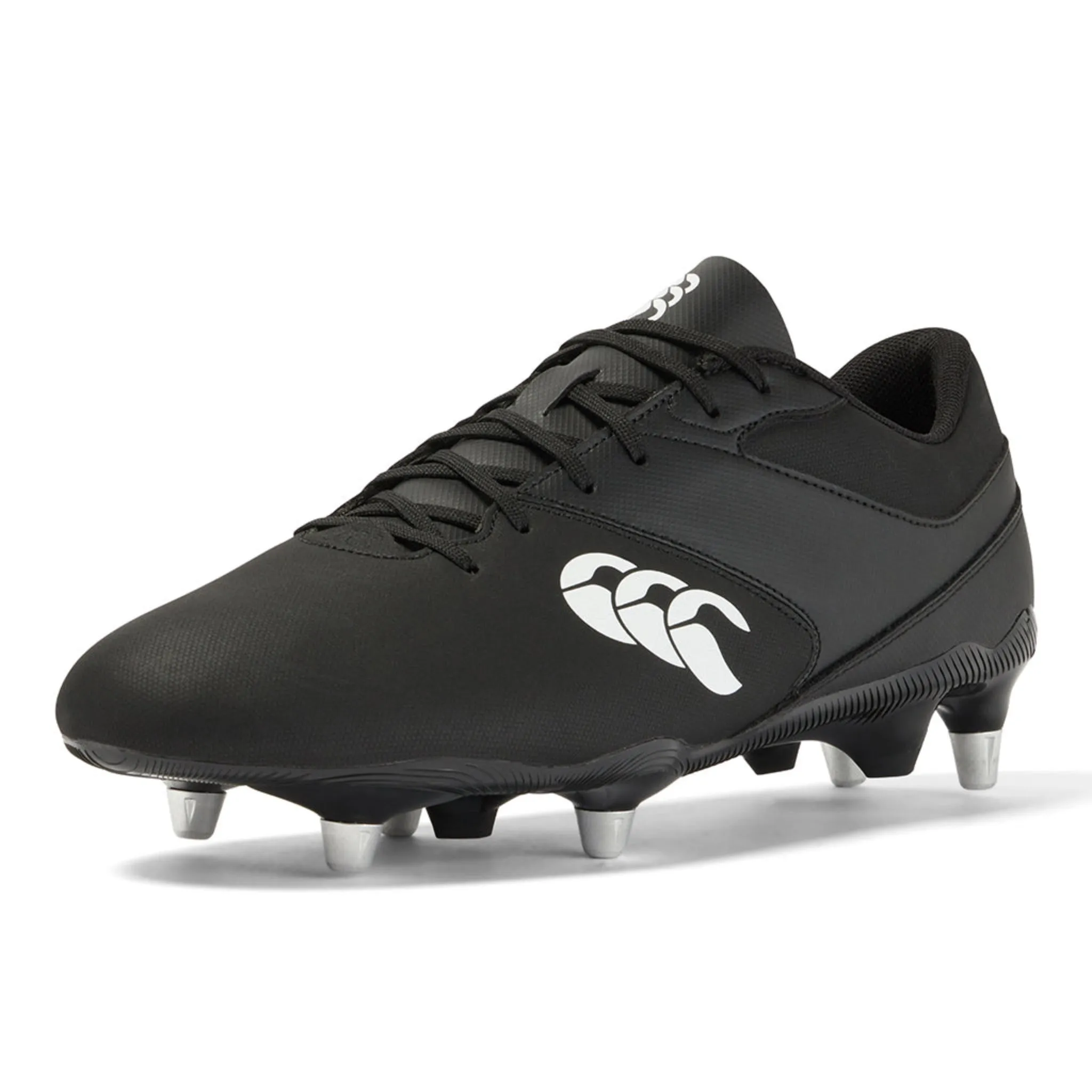 Canterbury Phoenix Raze SG Rugby Boots - Unisex - Black/White