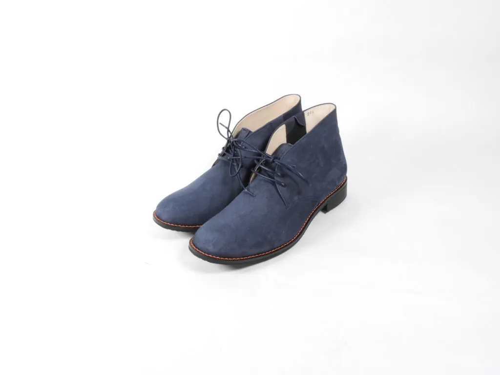 CHUKKA BOOTS (NAVY NUBUCK) SB0004-02