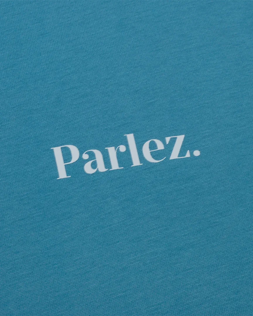 Chukka T-Shirt in Dusty Blue