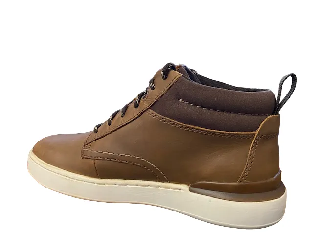 Clarks stivaletto Chukka da uomo CourtLite Mid 169132 light tan
