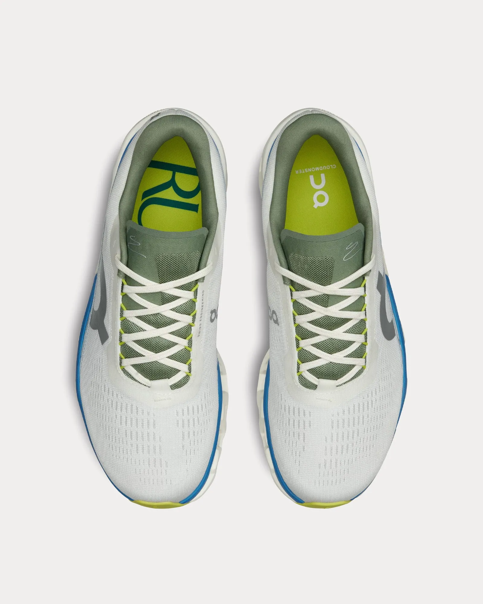 Cloudmonster 2 White / Lapis Running Shoes