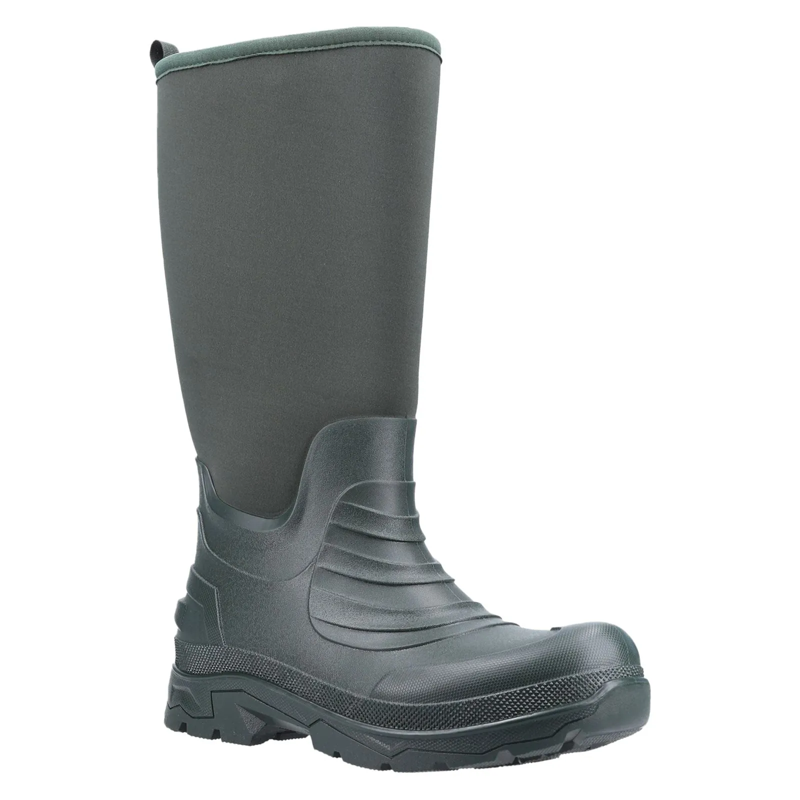 Cotswold Kenwood TPR Neoprene Green Wellington Boots
