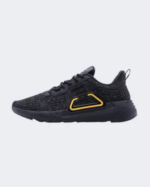 Erke Jogging Men Running Shoes Black/Yellow 11120120145-004