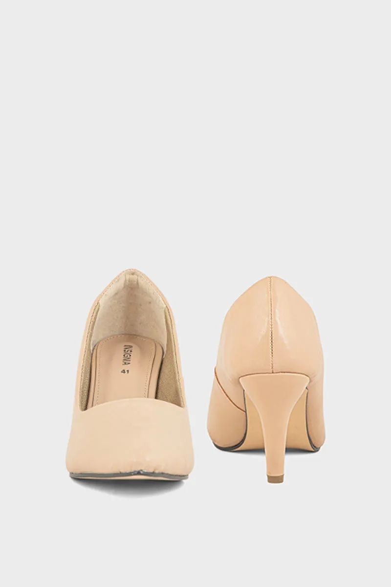 Formal Court Shoes I44425-Beige