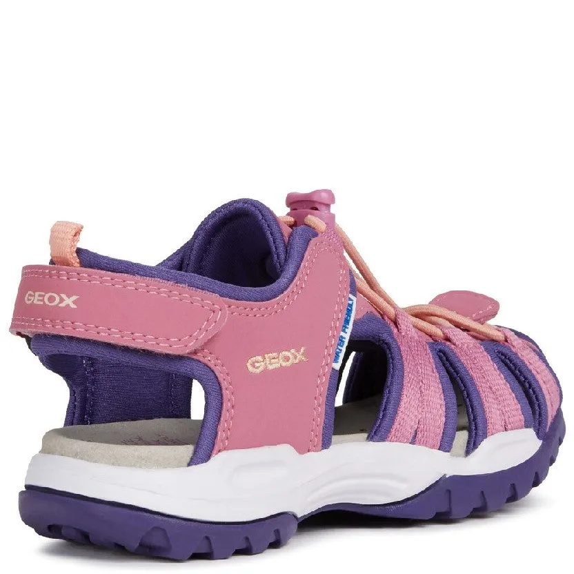 Geox J Borealis Girl B Lace Up Sandal