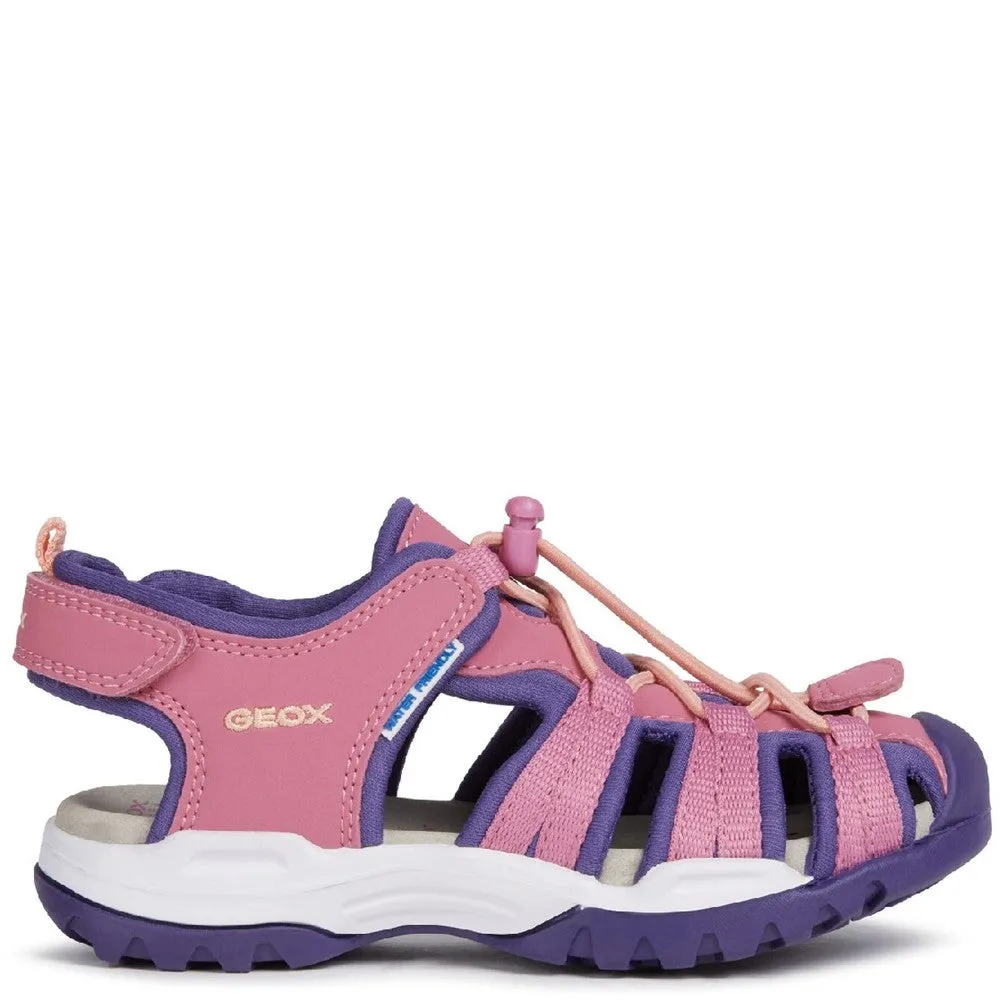 Geox J Borealis Girl B Lace Up Sandal