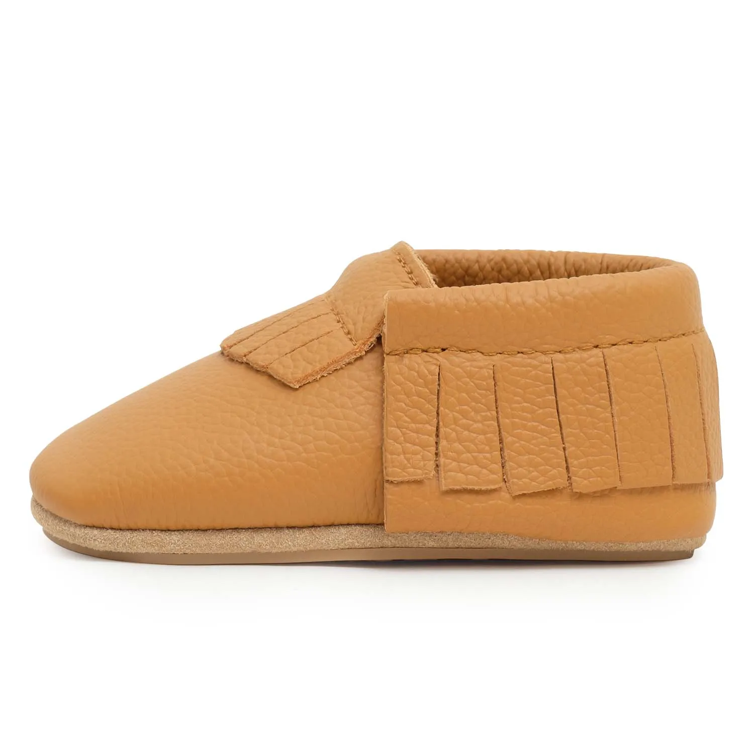 Ginger Hard Sole Moccasins