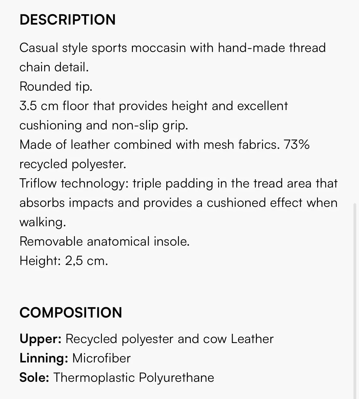 Hispanitas tan leather moccasins