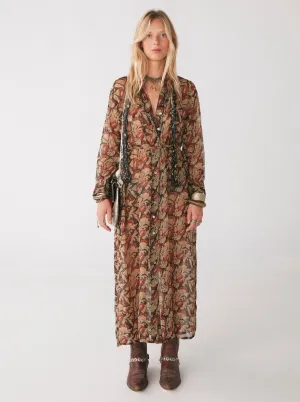 Jade Dress - Amber Caramel