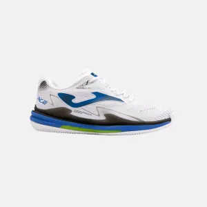 Joma Ace Men 24 Hard Court Shoes – White/Blue