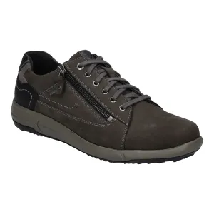 Josef Seibel Men's Enrico 56 Leather Waterproof Casual Shoes Brown Granite