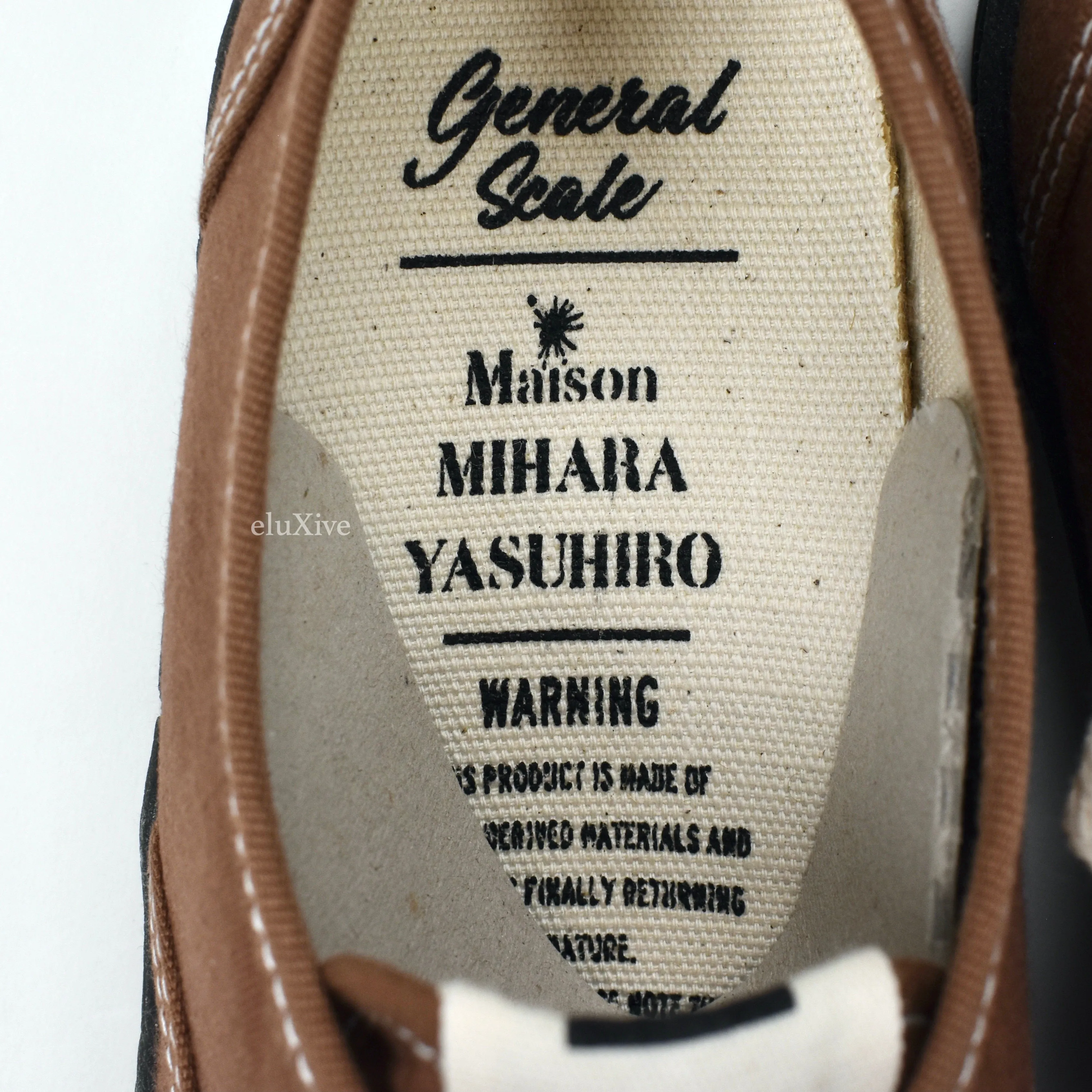 Maison Mihara Yasuhiro - MMY General Scale Sneakers (Brown)
